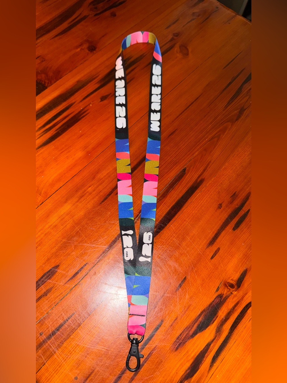 FIFA World Cup 2026 Multicolor Lanyard 35”